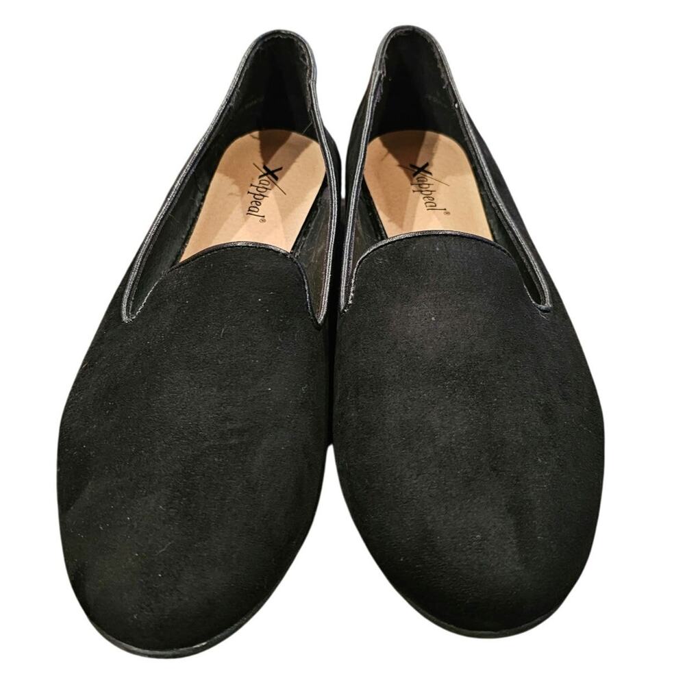 XAPPEAL Mallory Loafer Black Neutral Minimalist Size 9